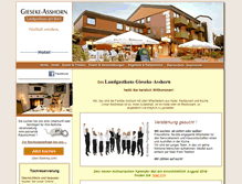 Tablet Screenshot of hotel-asshorn.de